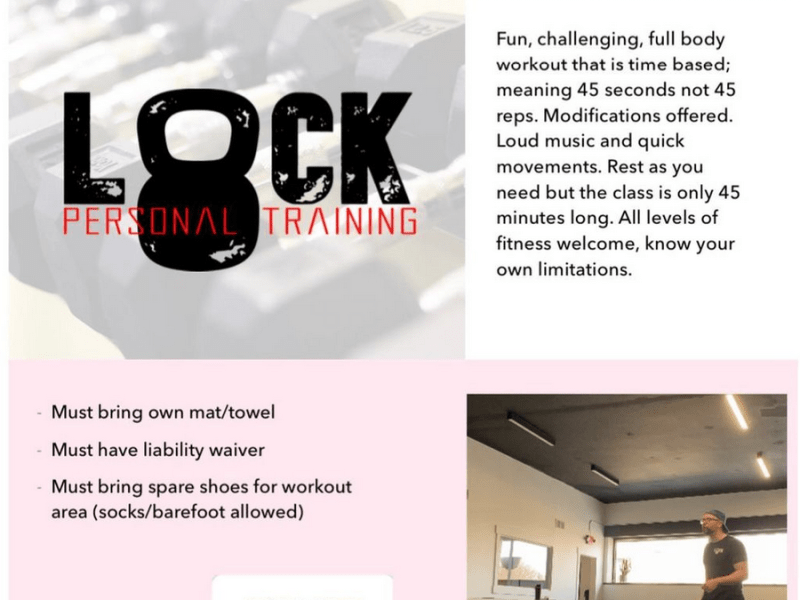 Total Body Training – April 22,&nbsp;2023