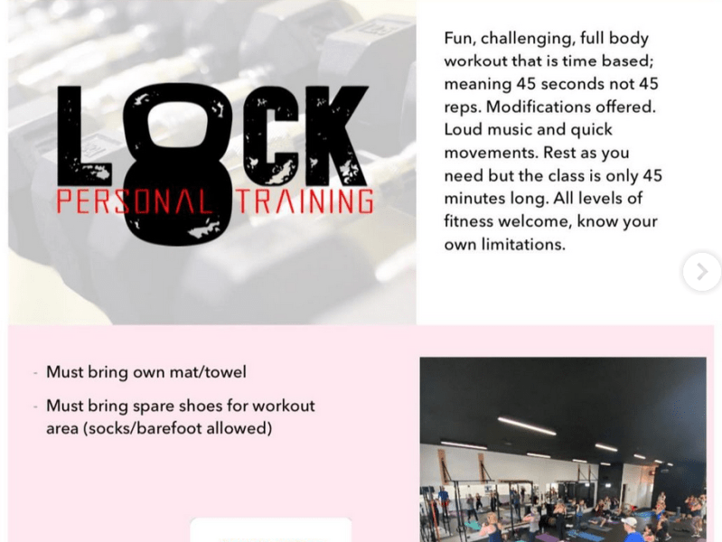 Total Body Training – April 29,&nbsp;2023